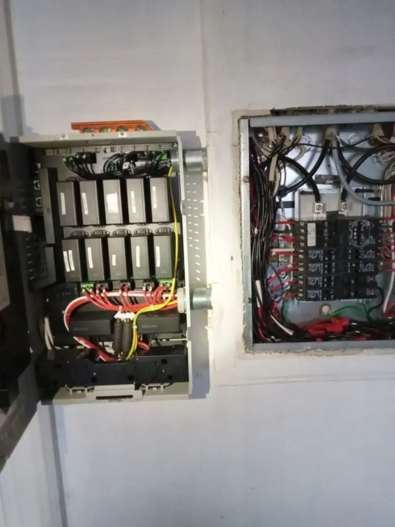 Electrical panel upgrade completed for Electrical Inspection in Frankenmuth